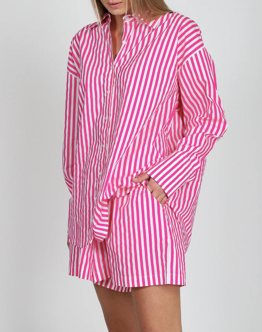 Stripped Button Up