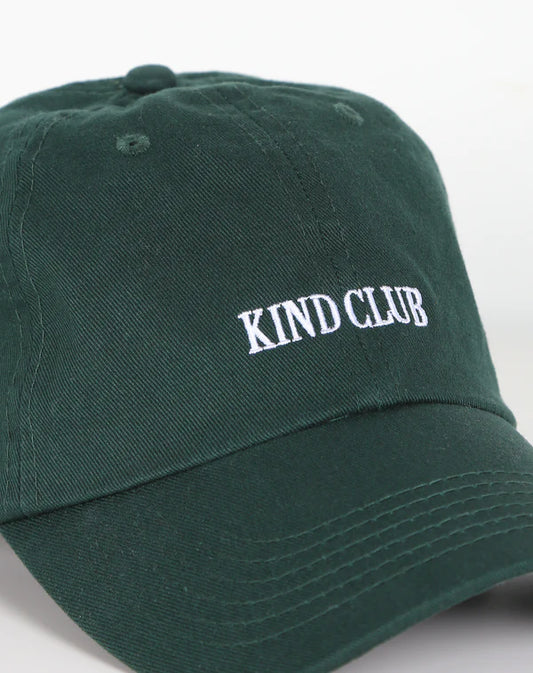 Kind Club Dad Cap Emerald