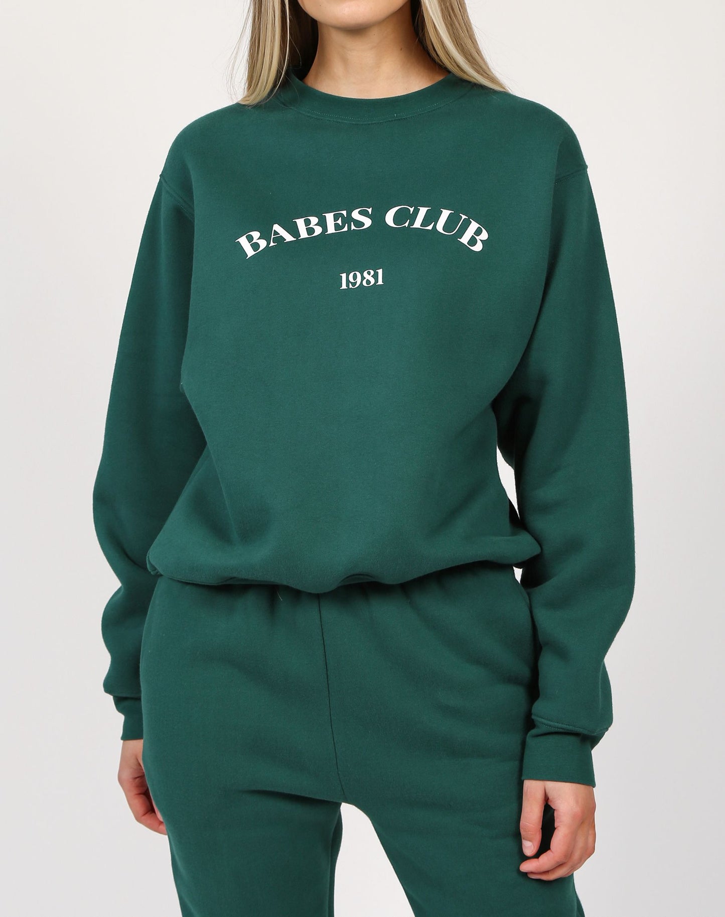 Babes Club Best Friend Crew Emerald